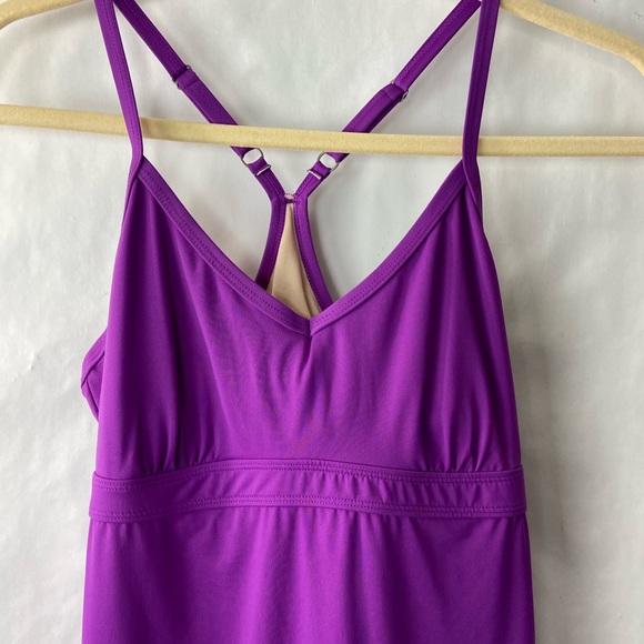 Athleta shore break swim dress purple small - Picture 3 of 9